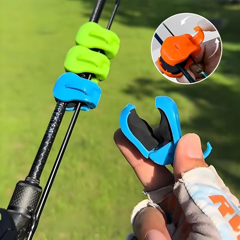 Fishing Belt - 2/4pcs Fishing Rod Holder Fixer Clip