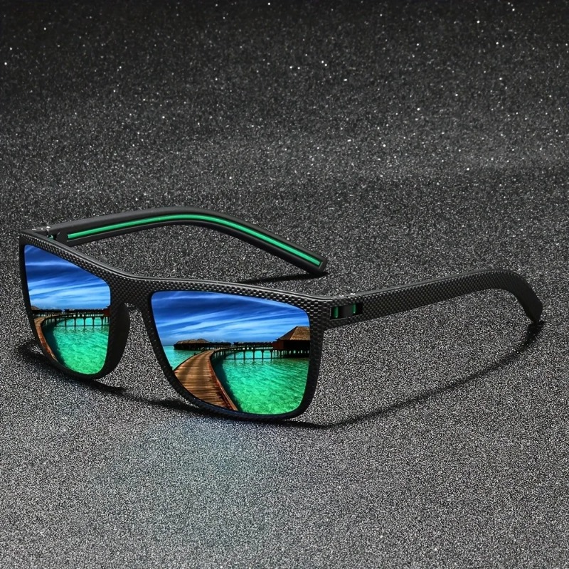 Fashion Vintage Square Cycling - Fishing Sunglasses Polarized 评论和价格