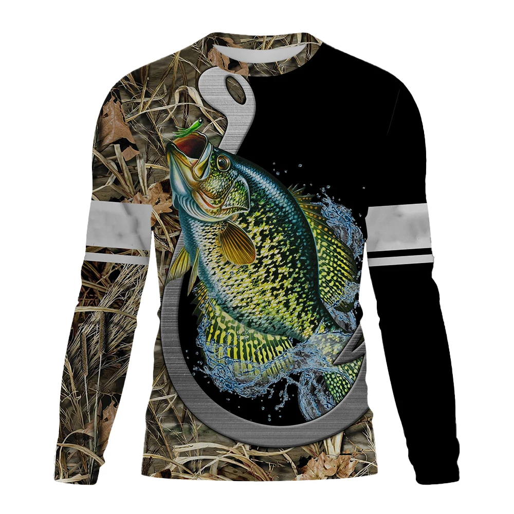 Men Bass Fishing Long Sleeve S - Fishing Shirt Uv Protection 评论和价格