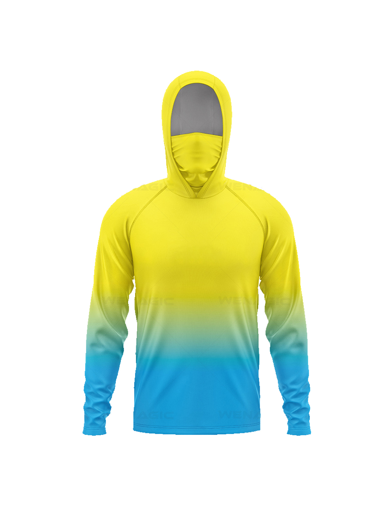 New men's and women's hooded m - Fishing Mask Sun Protection 评论和价格