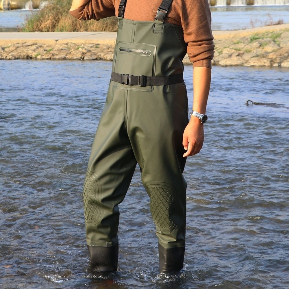 Convenient PVC Fishing Suit Do - Fishing Pants Waterproof 评论和价格