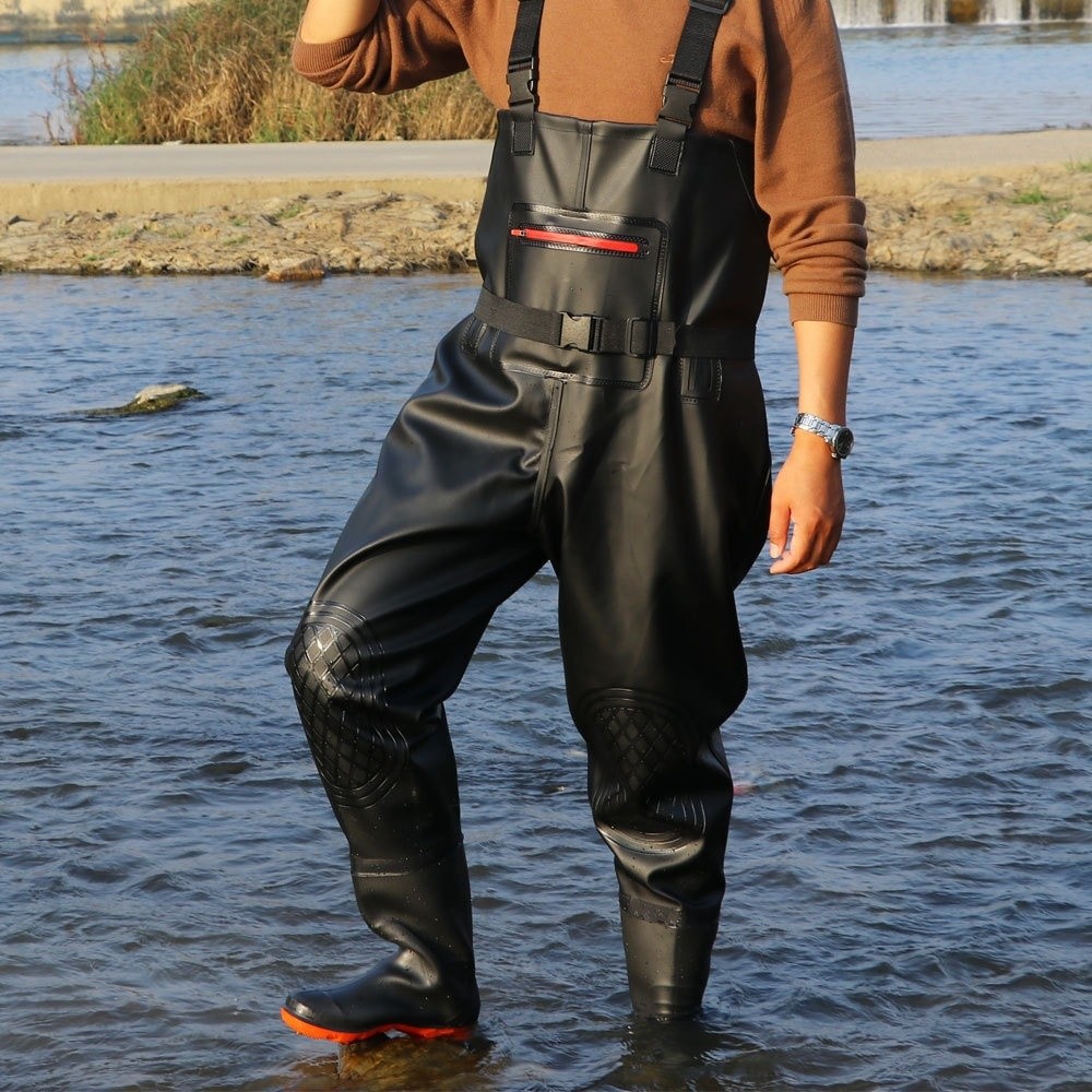 Convenient PVC Fishing Suit Do - Fishing Pants Waterproof 评论和价格