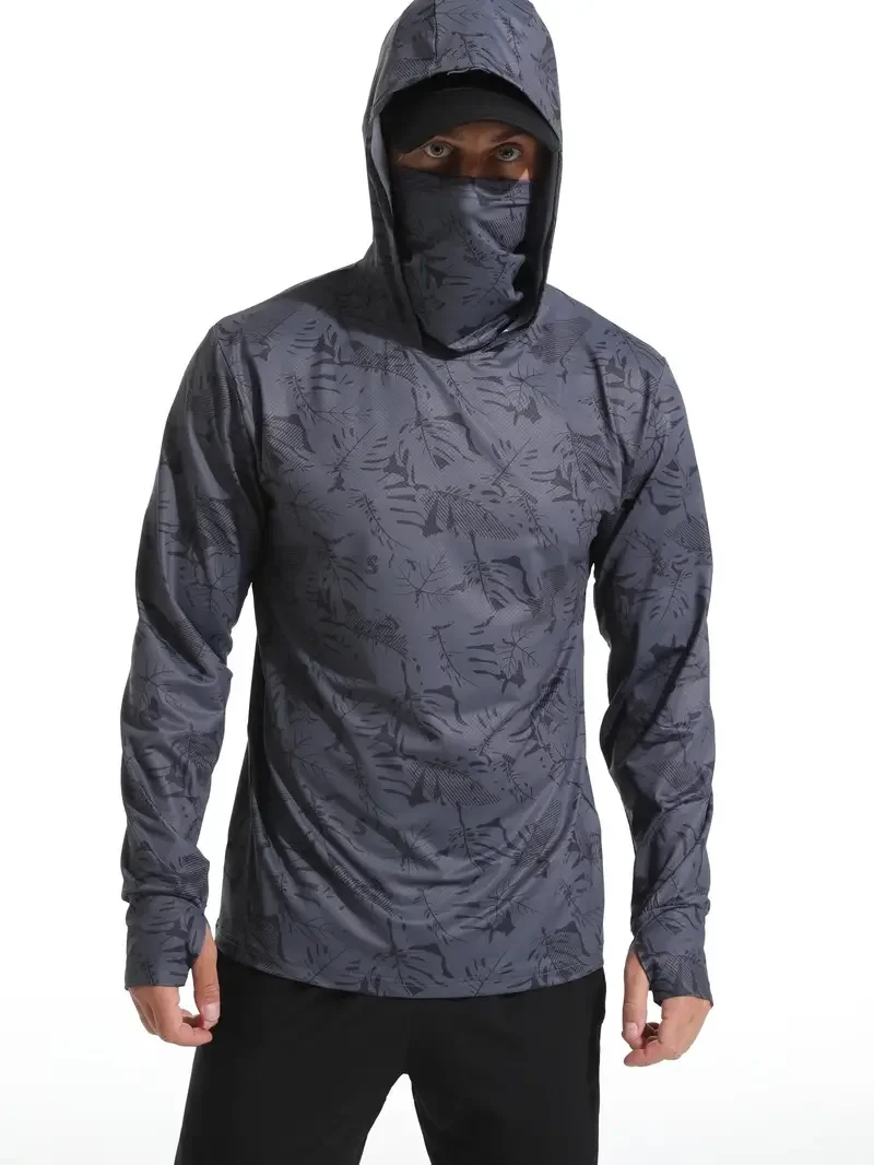Fishing Shirt Hooded Men Fishi - Fishing Shirt Uv Protection 评论和价格
